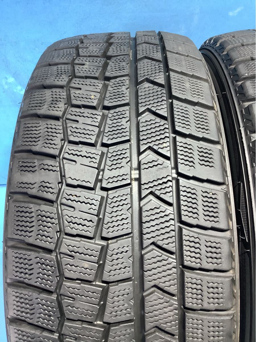 215/45R17 2019年製　 ダンロップ WINTERMAXX WM02 スタッドレスタイヤ　　215/45/17 中古タイヤ４本　 冬タイヤ_画像2