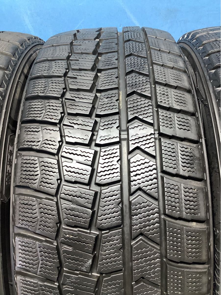 215/45R17 2019年製　 ダンロップ WINTERMAXX WM02 スタッドレスタイヤ　　215/45/17 中古タイヤ４本　 冬タイヤ_画像4