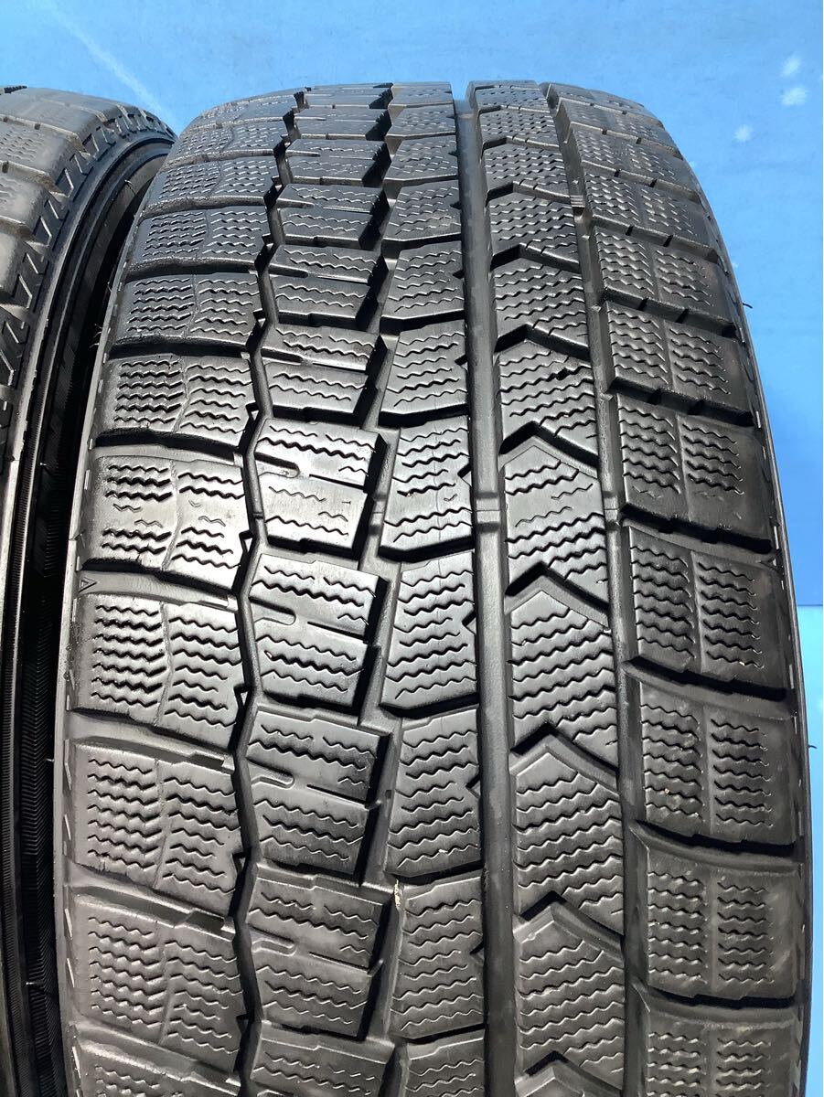 215/45R17 2019年製　 ダンロップ WINTERMAXX WM02 スタッドレスタイヤ　　215/45/17 中古タイヤ４本　 冬タイヤ_画像5