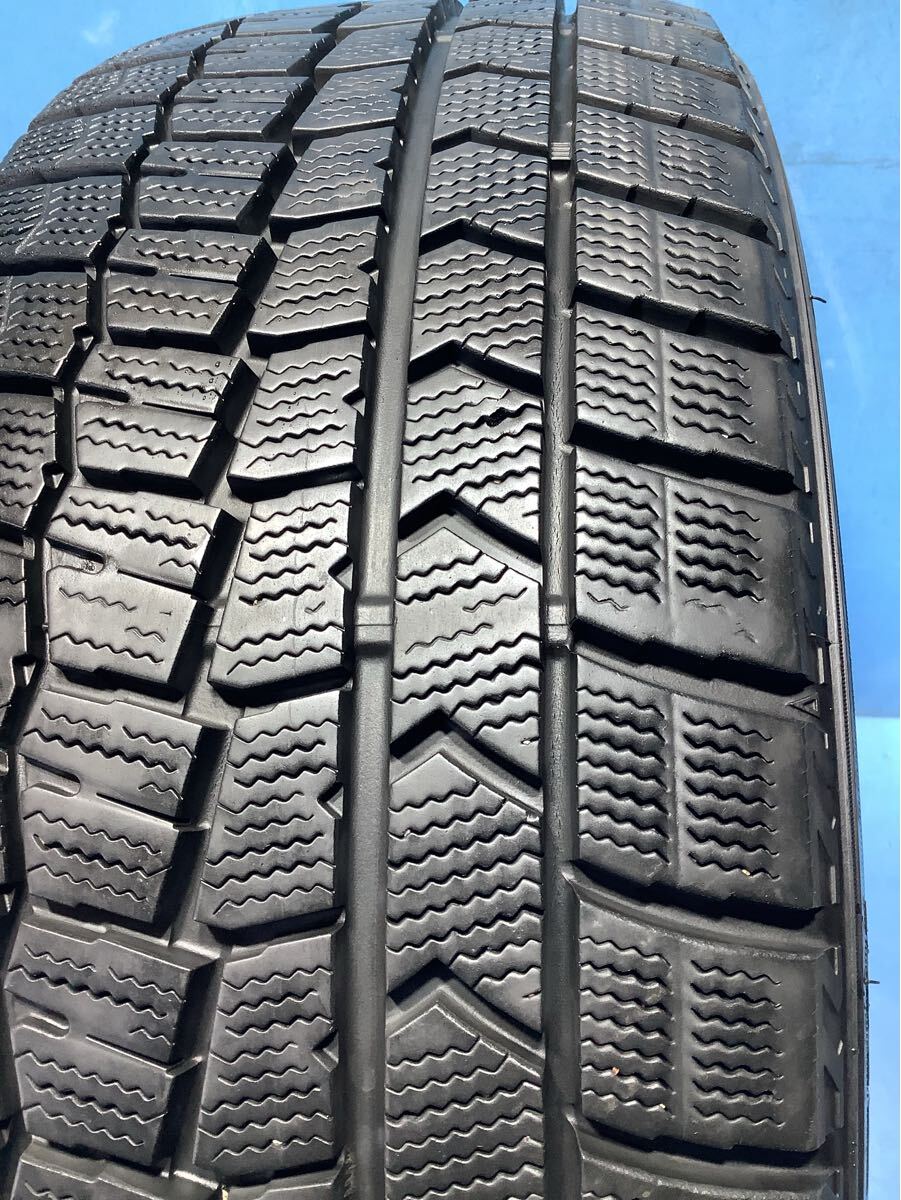 215/45R17 2019年製　 ダンロップ WINTERMAXX WM02 スタッドレスタイヤ　　215/45/17 中古タイヤ４本　 冬タイヤ_画像9
