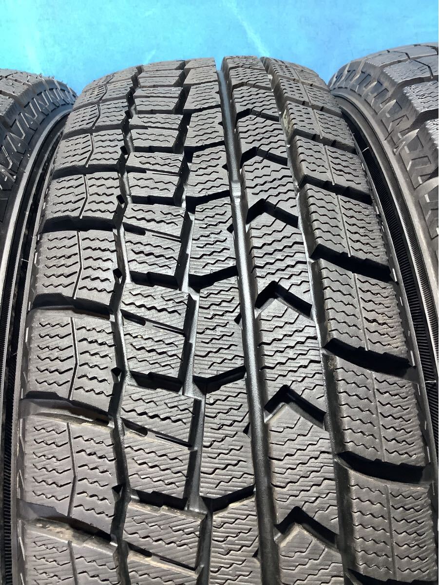 165/65R14 2024年製 ダンロップ WINTERMAXX WM02 スタッドレスタイヤ 165/65/14 冬タイヤ 中古タイヤ4本_画像4