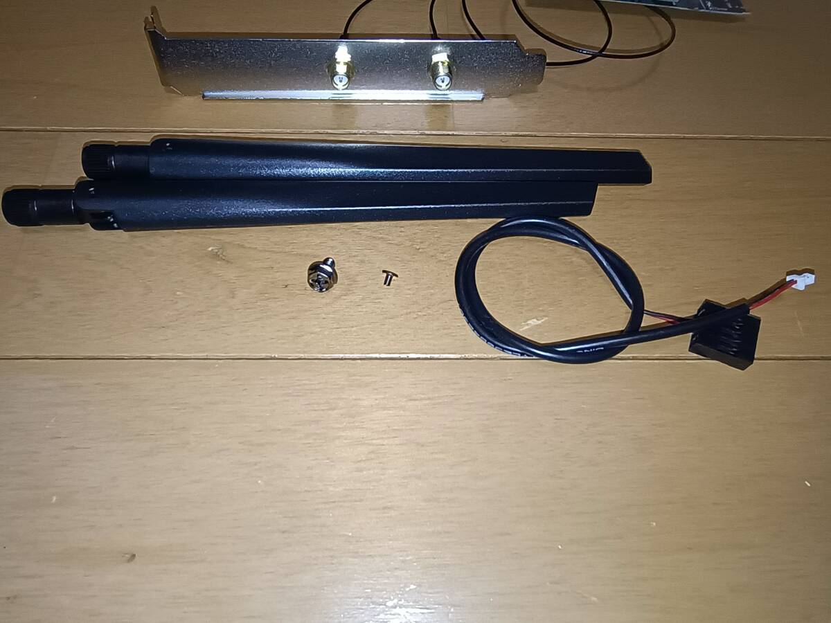 Intel インテル ax210NGW搭載 M.2接続 無線LAN Wi-Fi 6E Bluetooth5.3 ネットワークカード_画像4