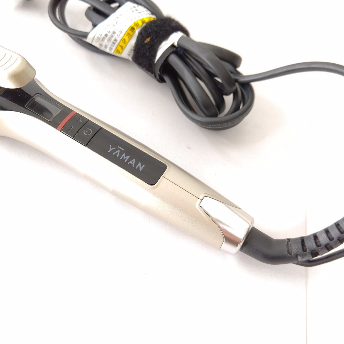 ヤーマン スムースアイロンフォトイオン カール 32mm ヘア コテ 美容家電_画像3