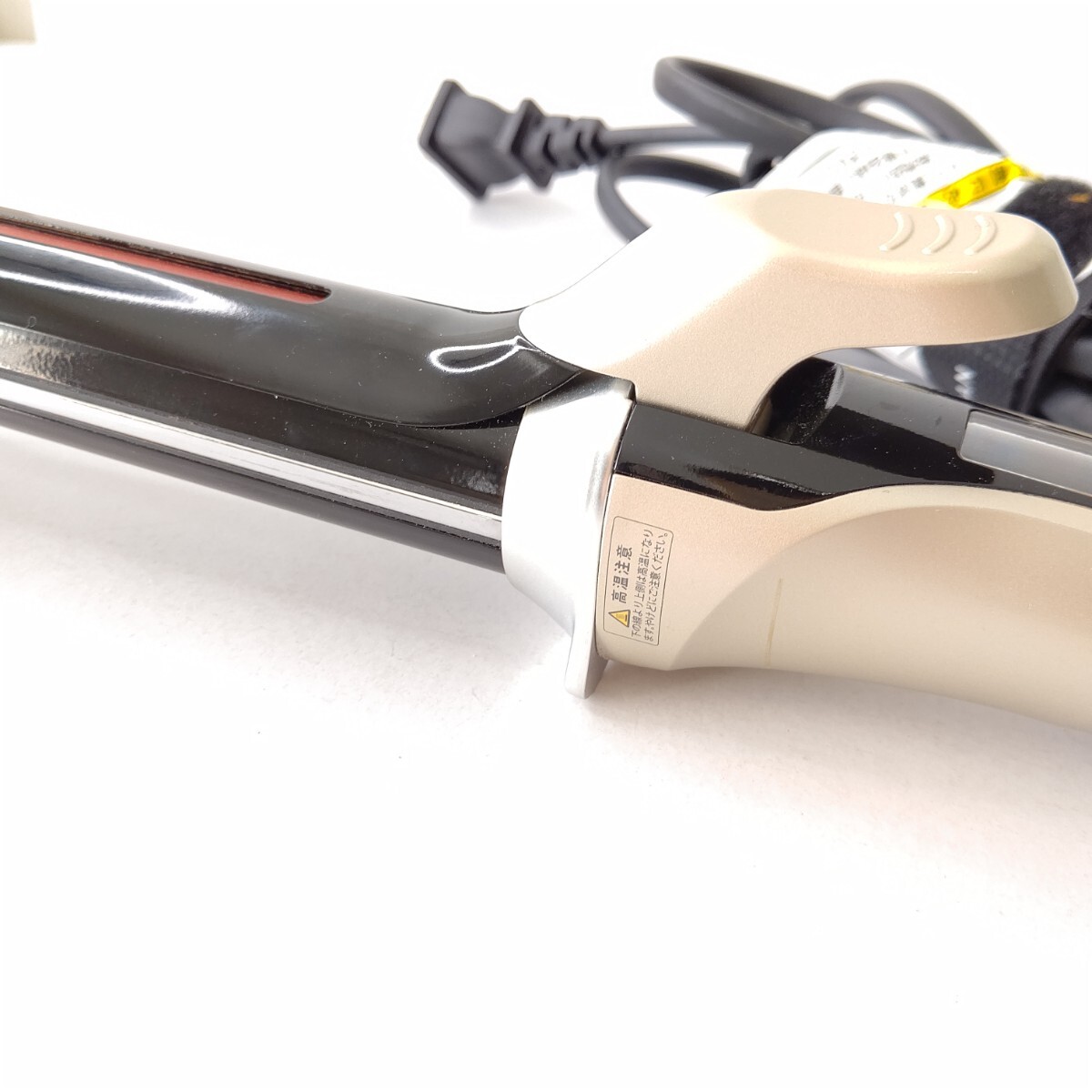 ヤーマン スムースアイロンフォトイオン カール 32mm ヘア コテ 美容家電_画像4