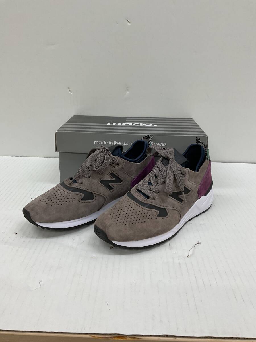 153[08]T2(スニーカー) 美品 new balance/ニューバランス　M999RD　Made in USA/25.5cm 11/26出品_画像1