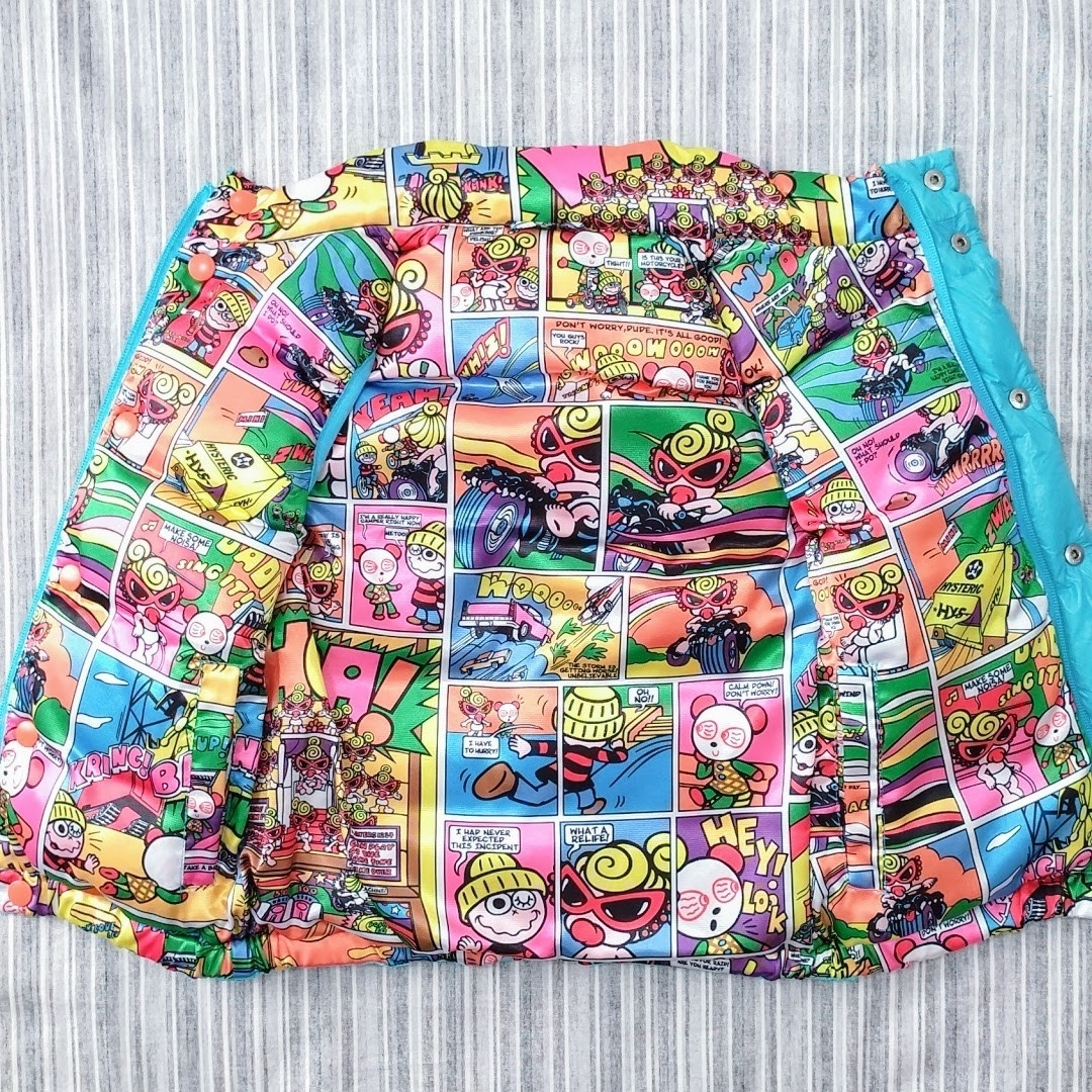 ★極美品★ヒステリックミニ＊リバーシブル＊ダウンベスト＊110cm_画像9