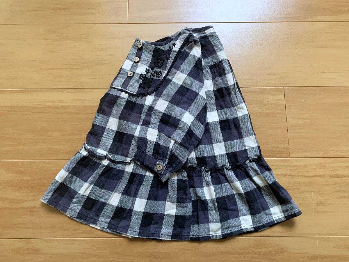 USED world 3can4on солнечный can Zion туника платье 90 размер 80~