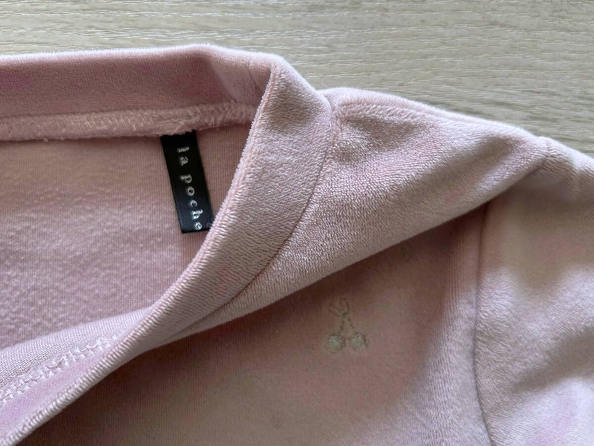 USED　la pochebiscuit　ラポシェビスキュイ　長袖カットソー　薄手　１２０サイズ　110_画像4