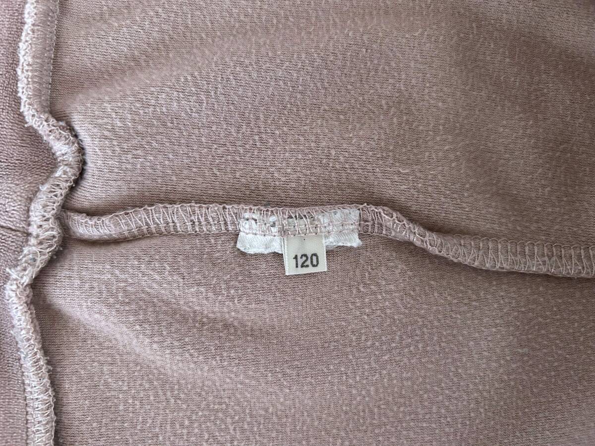 USED　la pochebiscuit　ラポシェビスキュイ　長袖カットソー　薄手　１２０サイズ　110_画像5