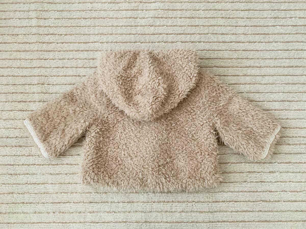 USED　キムラタン　Biquette　ビケット　フード付きコート　９０サイズ　80_画像2