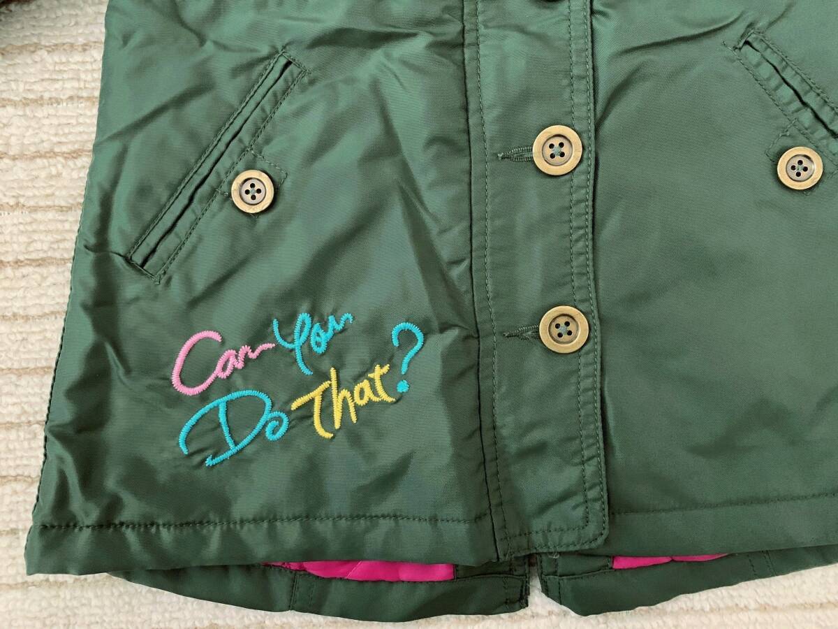 美品　F.O.インターナショナル　Boomy Roomy　ブーミールーミー　フード付きコート　９０サイズ　80_画像6