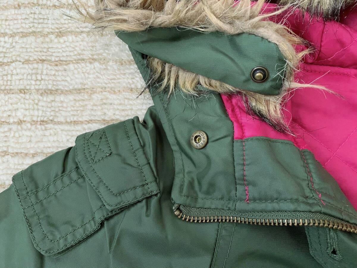 美品　F.O.インターナショナル　Boomy Roomy　ブーミールーミー　フード付きコート　９０サイズ　80_画像7