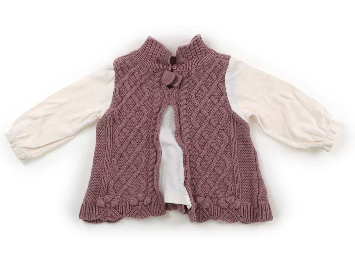 プティマイン petit main ニット・セーター 80サイズ 女の子 子供服 ベビー服 キッズ_画像2