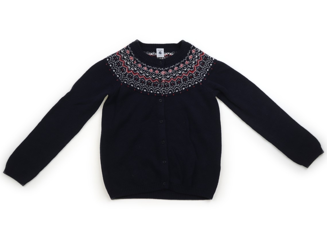 プチバトー PETIT BATEAU カーディガン 120サイズ 女の子 子供服 ベビー服 キッズ_画像1