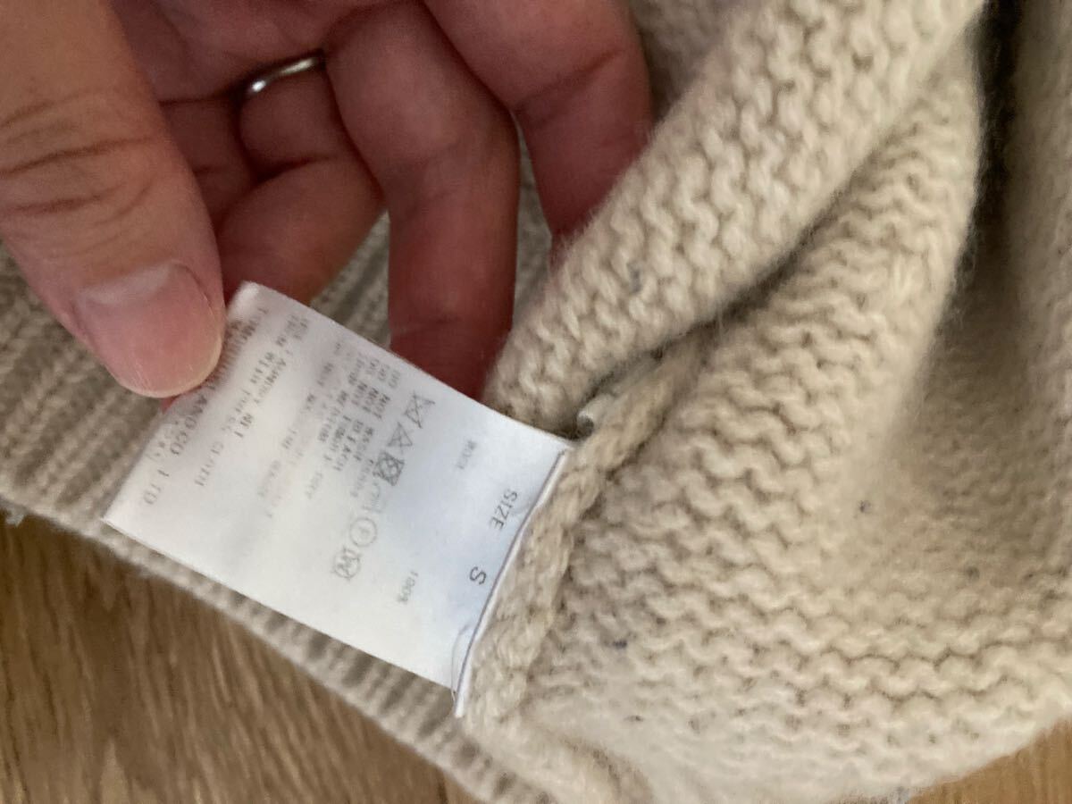GALERIE VIE ギャルリーヴィー　ニット　タートルネック　ベージュ　S_画像4