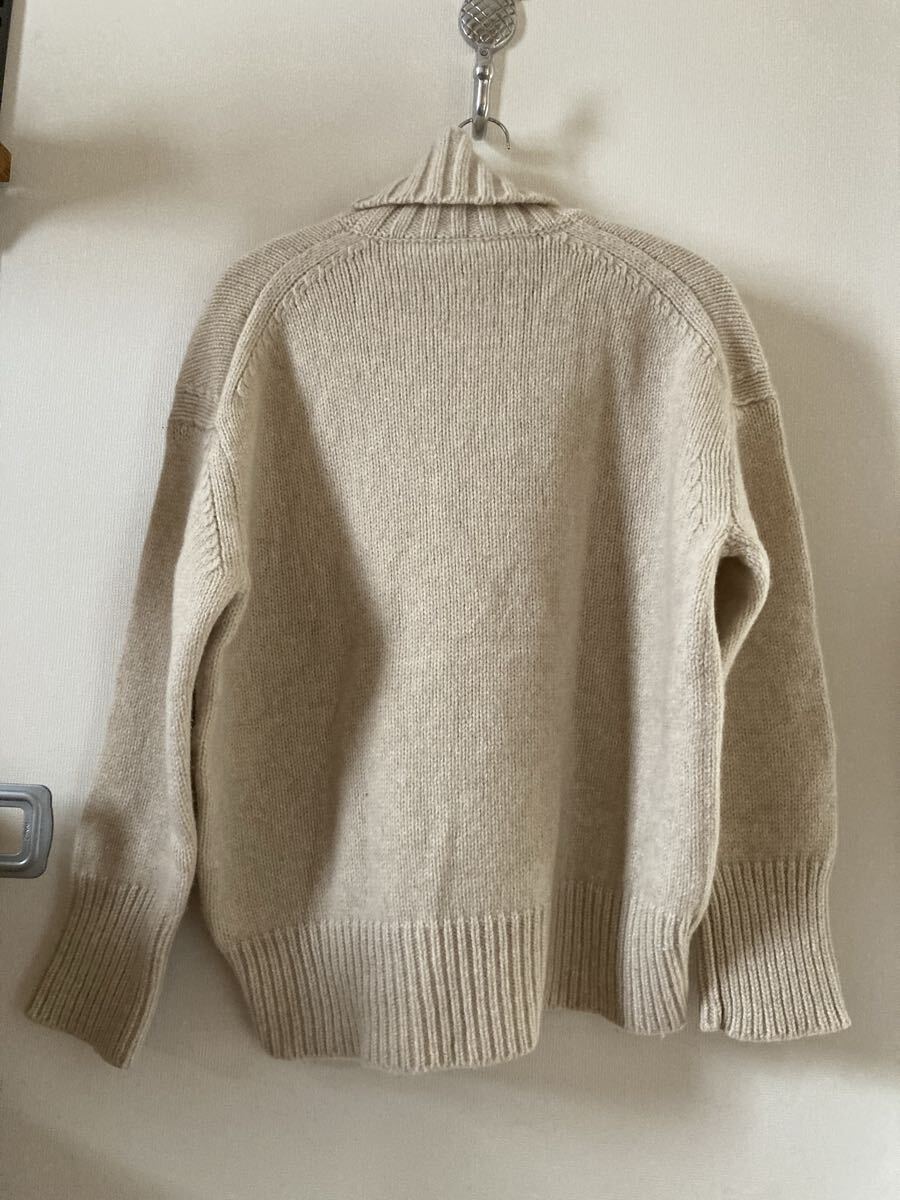 GALERIE VIE ギャルリーヴィー　ニット　タートルネック　ベージュ　S_画像2