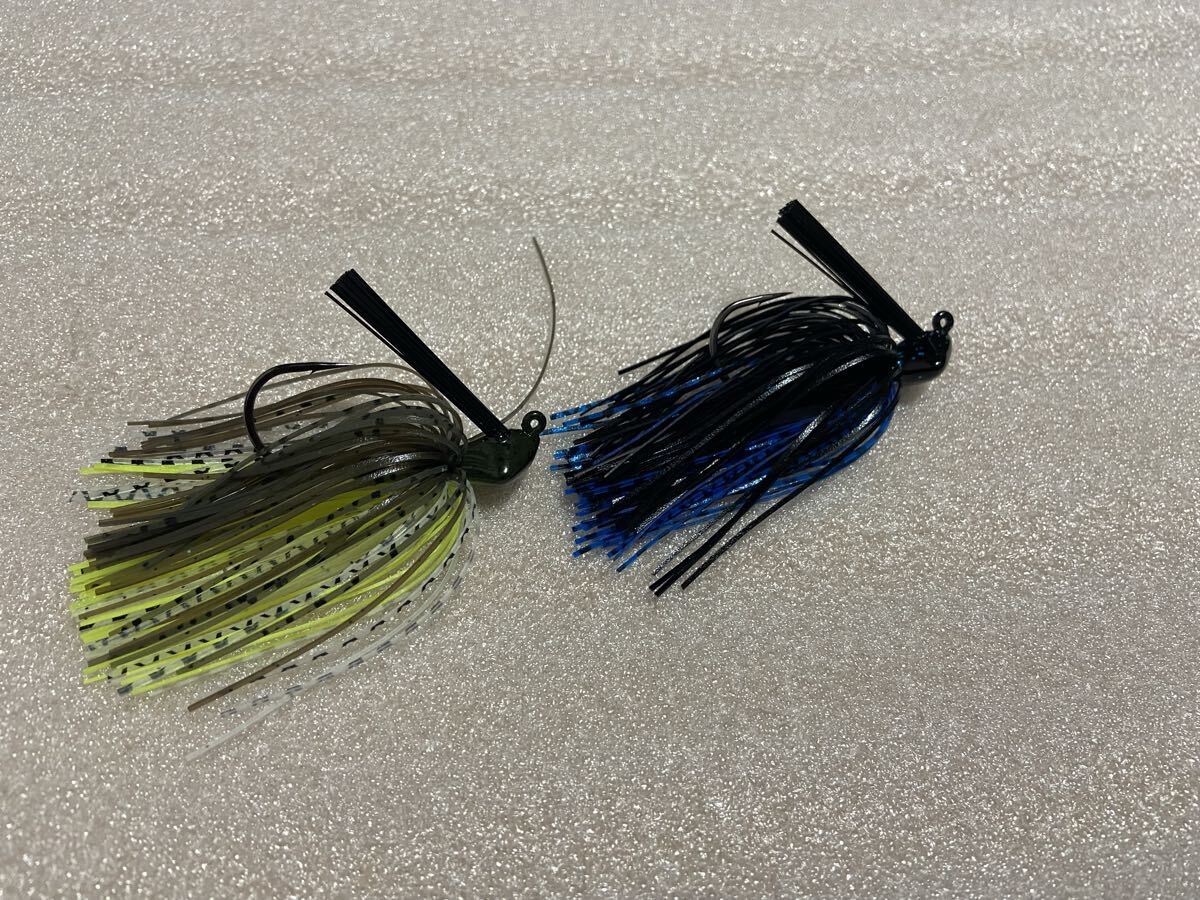 エバーグリーン キャスティングジグ 3/8oz ラバージグ 菊元俊文 ①_画像2