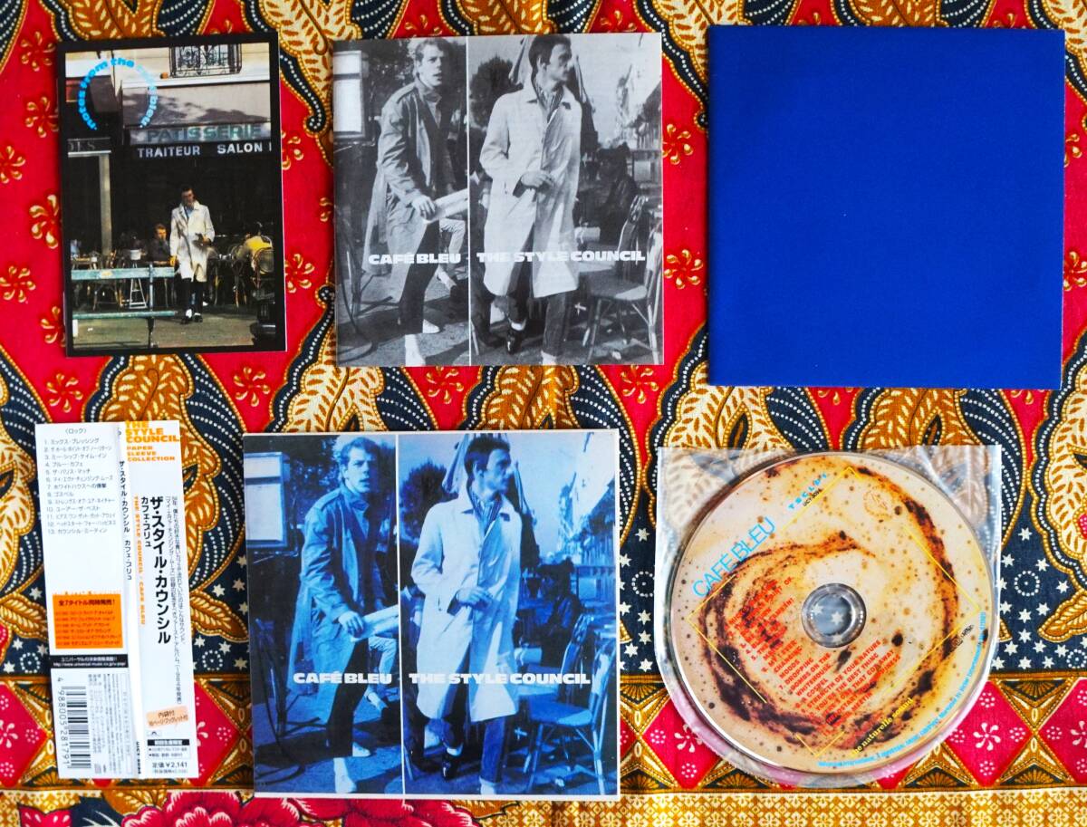 ☆彡初回生産限定 紙ジャケット【帯付CD】ザ スタイル カウンシル / カフェ ブリュ →マイ エヴァ チェンジング ムーズ・ポール ウェラー_画像3