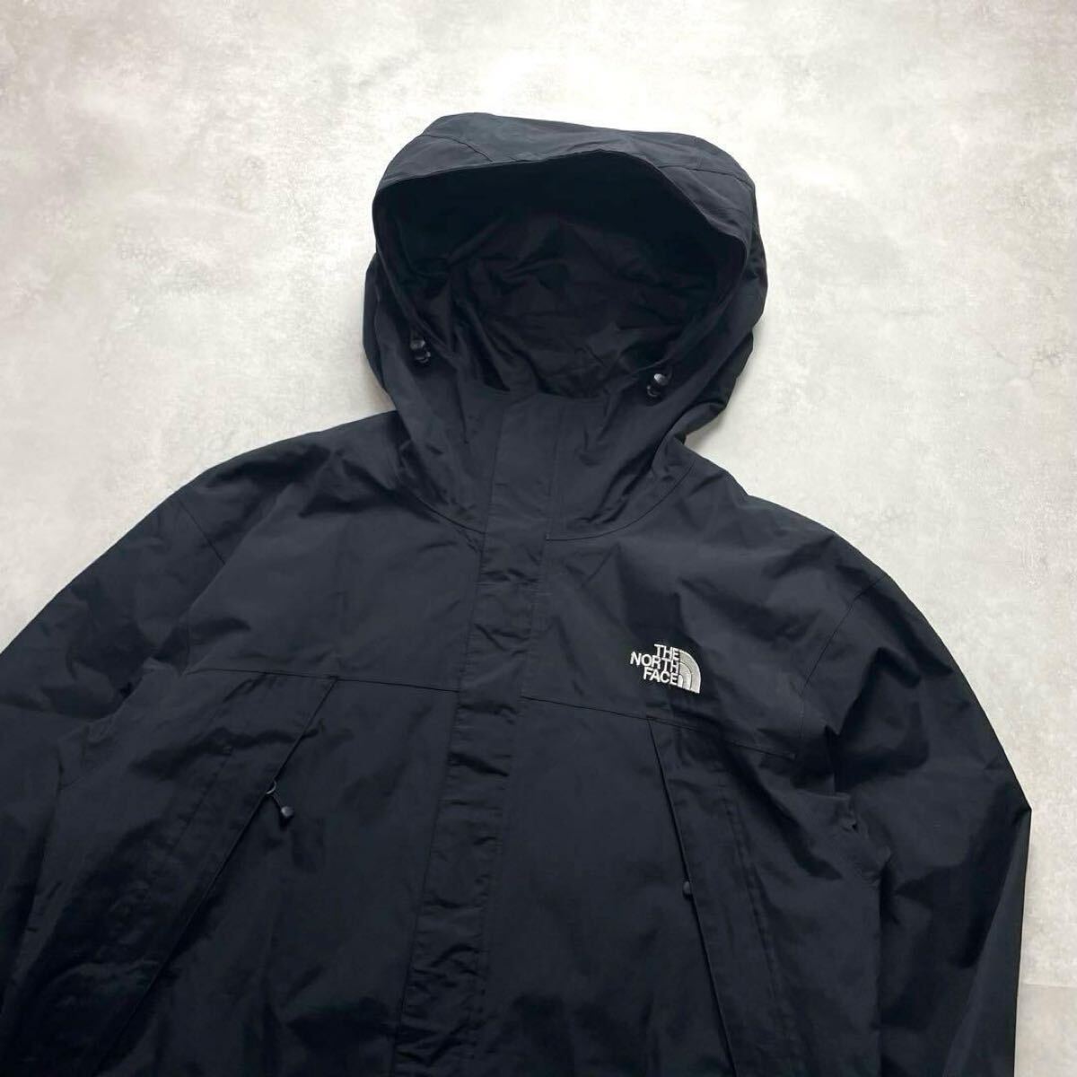 人気モデル/スクープジャケット THE NORTH FACE ノースフェイス ジップインジップ対応 マウンテンパーカー ナイロンジャケット メンズ 黒 L_画像2