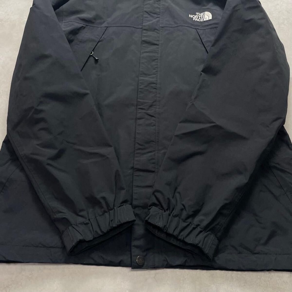 人気モデル/スクープジャケット THE NORTH FACE ノースフェイス ジップインジップ対応 マウンテンパーカー ナイロンジャケット メンズ 黒 L_画像4