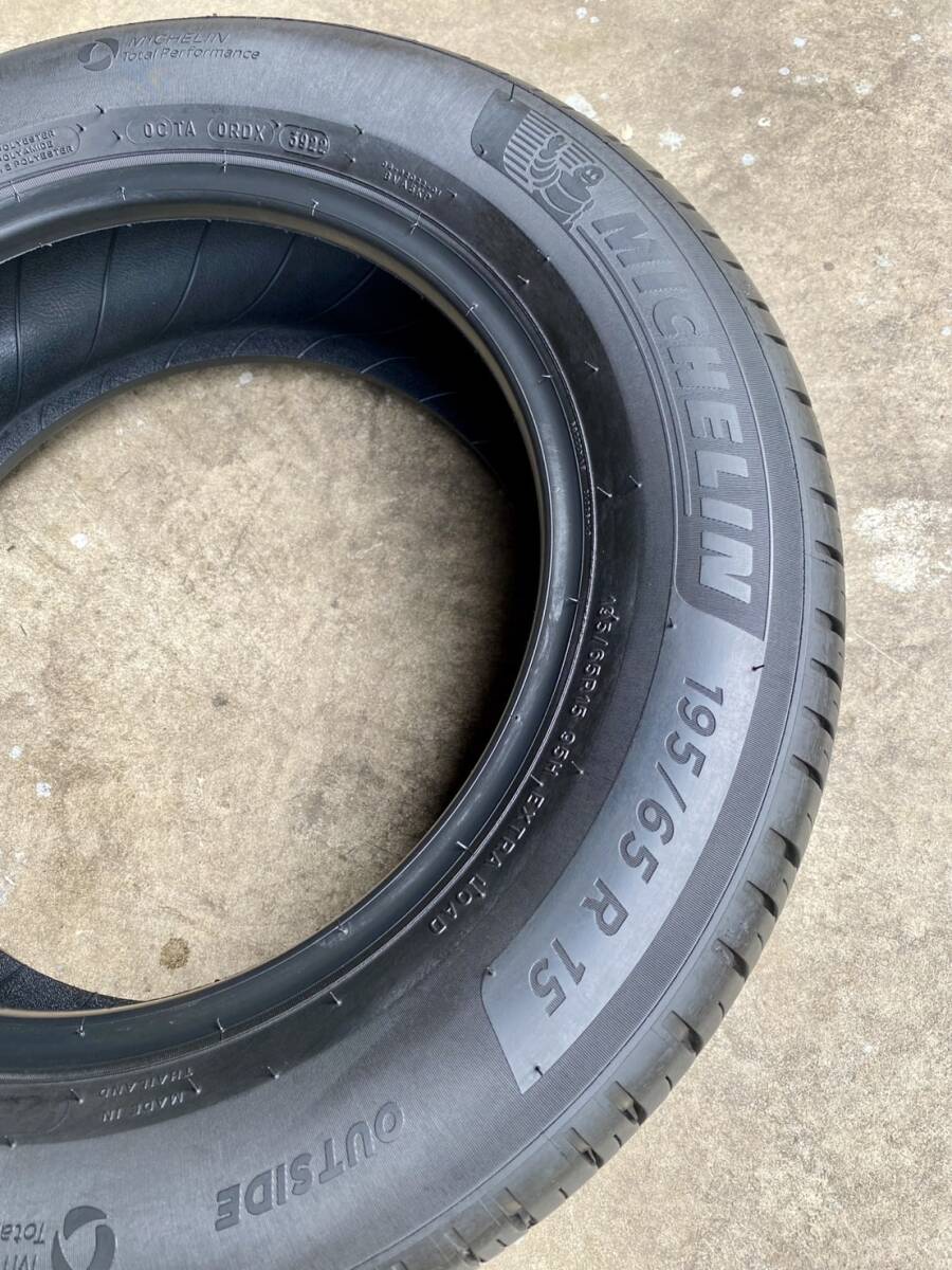 MICHELIN ENERGY SAVER 4 195/65R15 95H 中古タイヤ4本セット_画像2