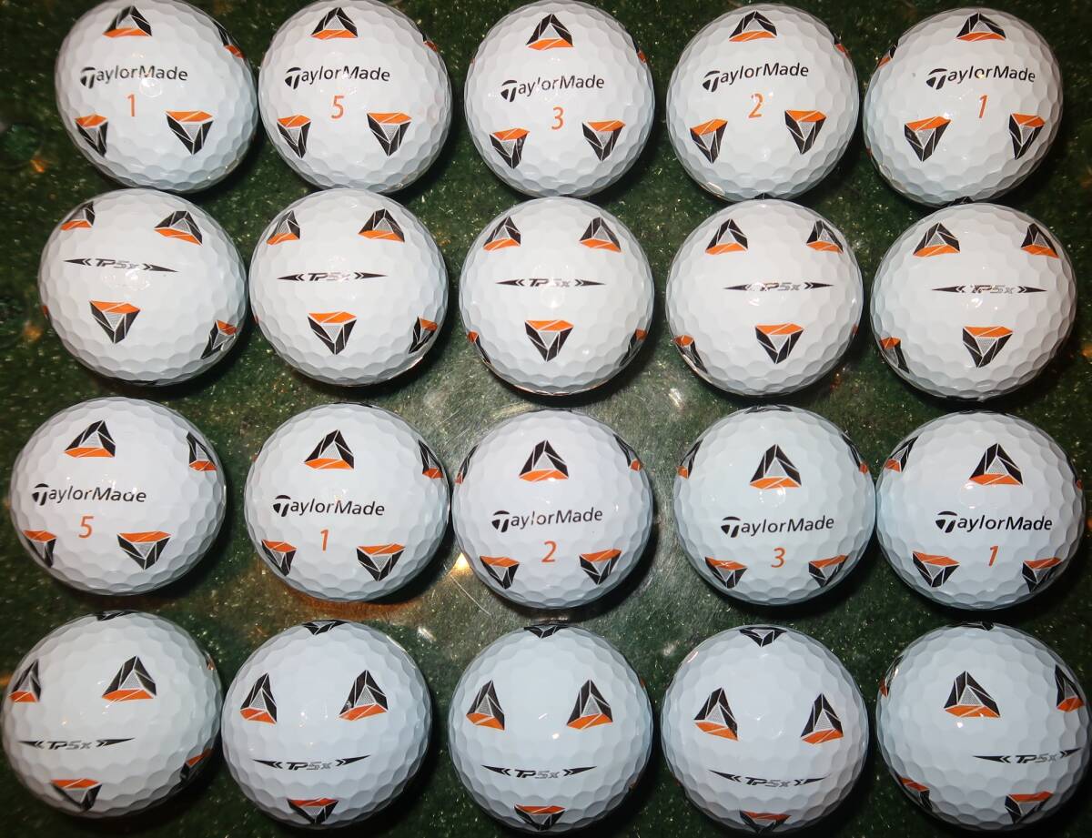 ロストボール　2021年モデル　テーラーメイド　TP5X PIX 　20個_画像1