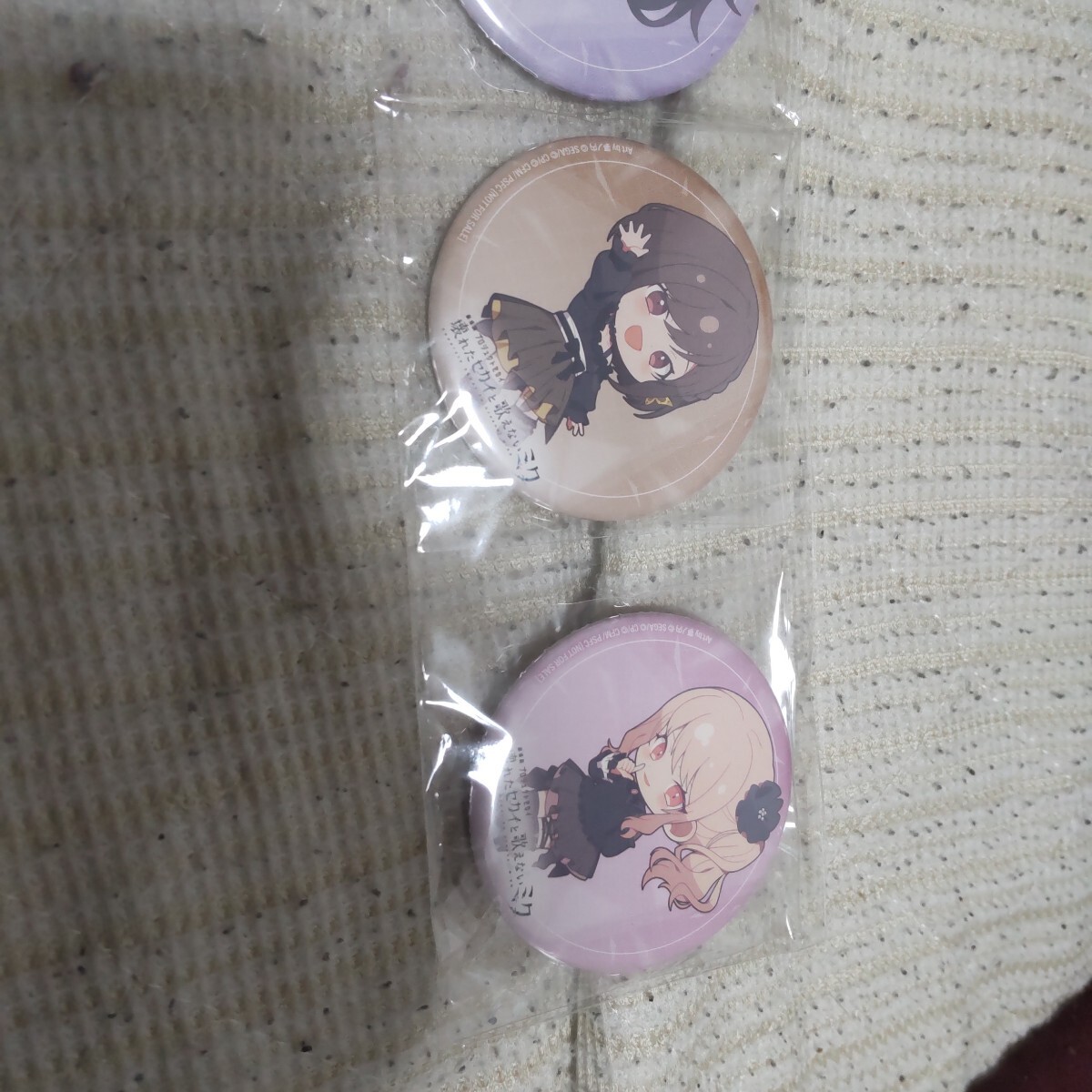 プロジェクトセカイ 壊れたセカイと歌えないミク Blu-ray 特装限定版ゲーマーズ特典：25時、ナ ミニキャライラスト 缶バッジ4種セット_画像5