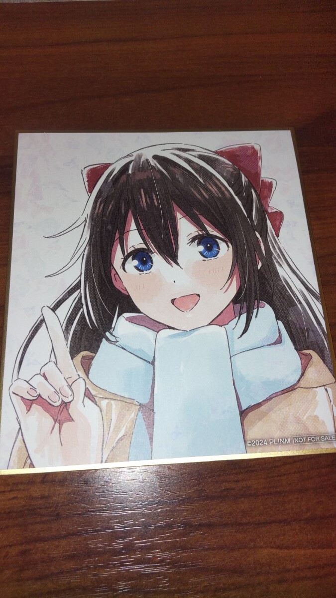 映画『ラブライブ！虹ヶ咲学園スクールアイドル同好会 完結編 第2章』入場特典ミニ色紙 桜坂しずく_画像1