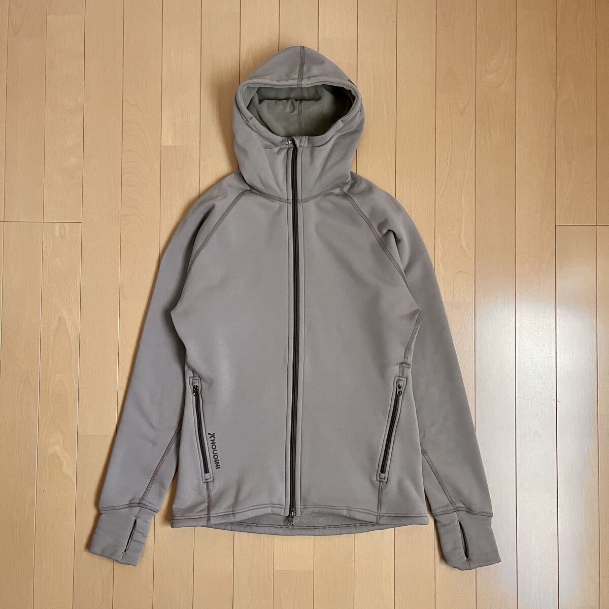 HOUDINI フーディニ M's Power Houdi メンズ Mサイズ パワー フーディ フリース フード ジャケット パーカー アウトドア 登山 キャンプ_画像1