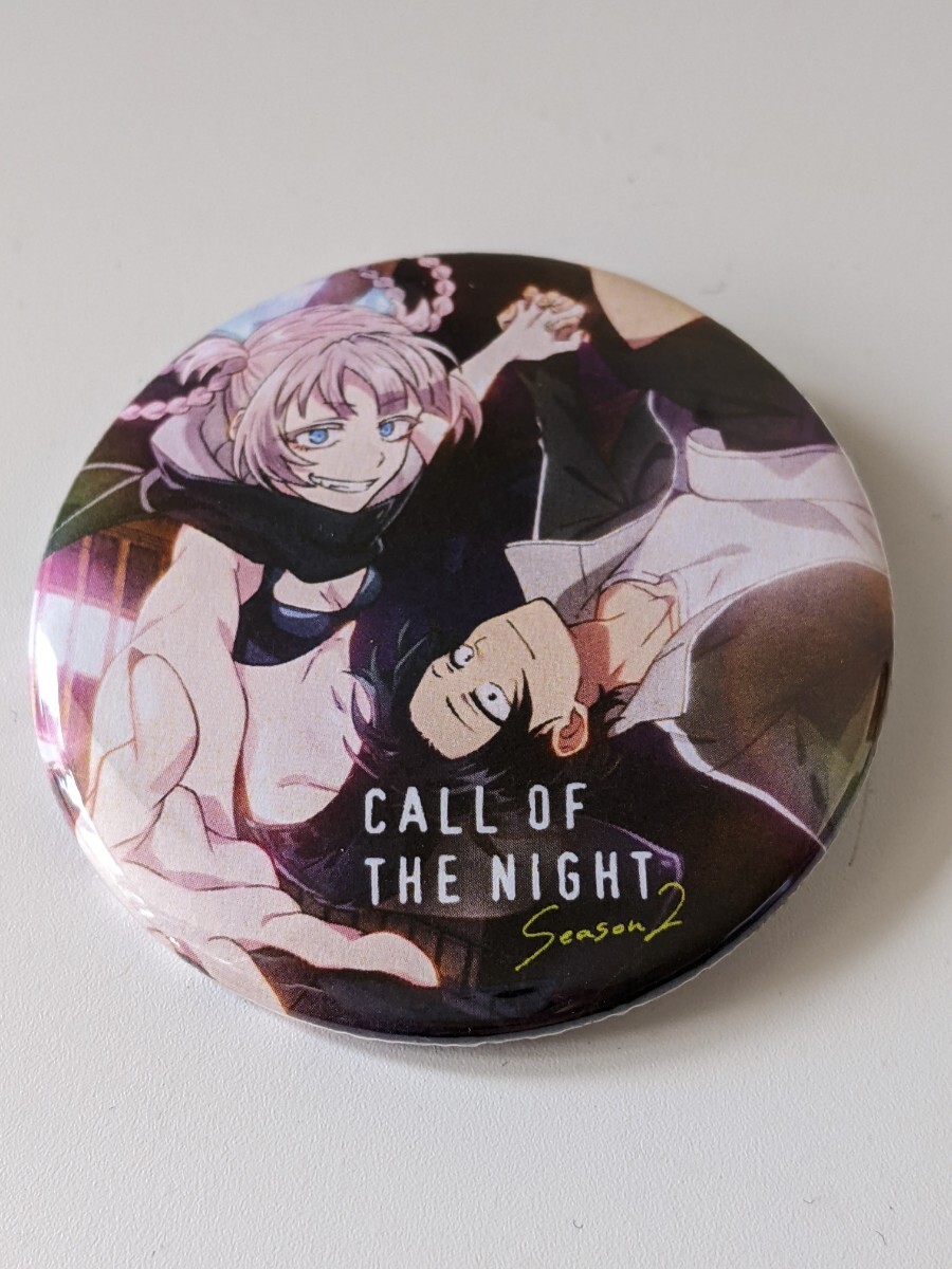 yo.... ..Season2 жестяная банка значок ANIME NYC 2025 CALL OF THE NIGHT 1 иен старт!