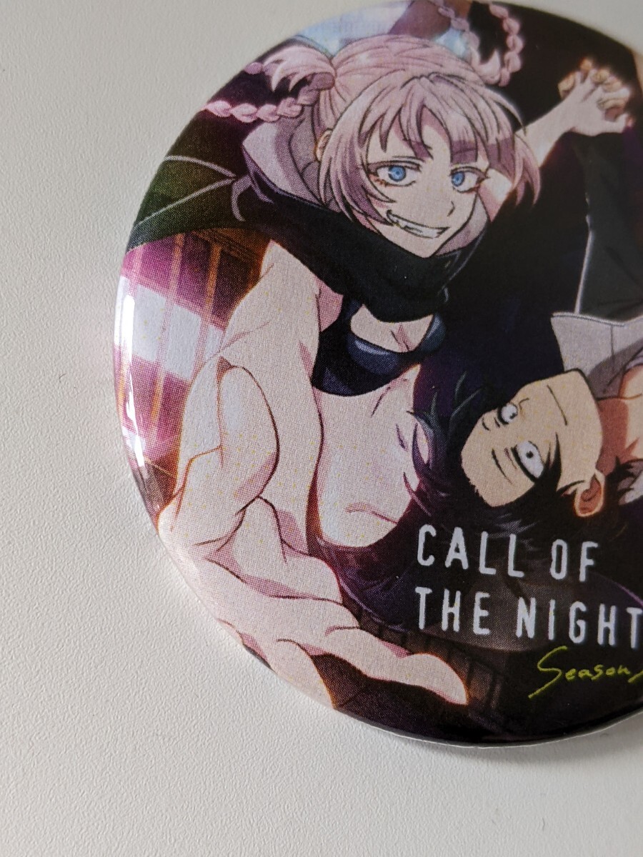 yo.... ..Season2 жестяная банка значок ANIME NYC 2025 CALL OF THE NIGHT 1 иен старт!