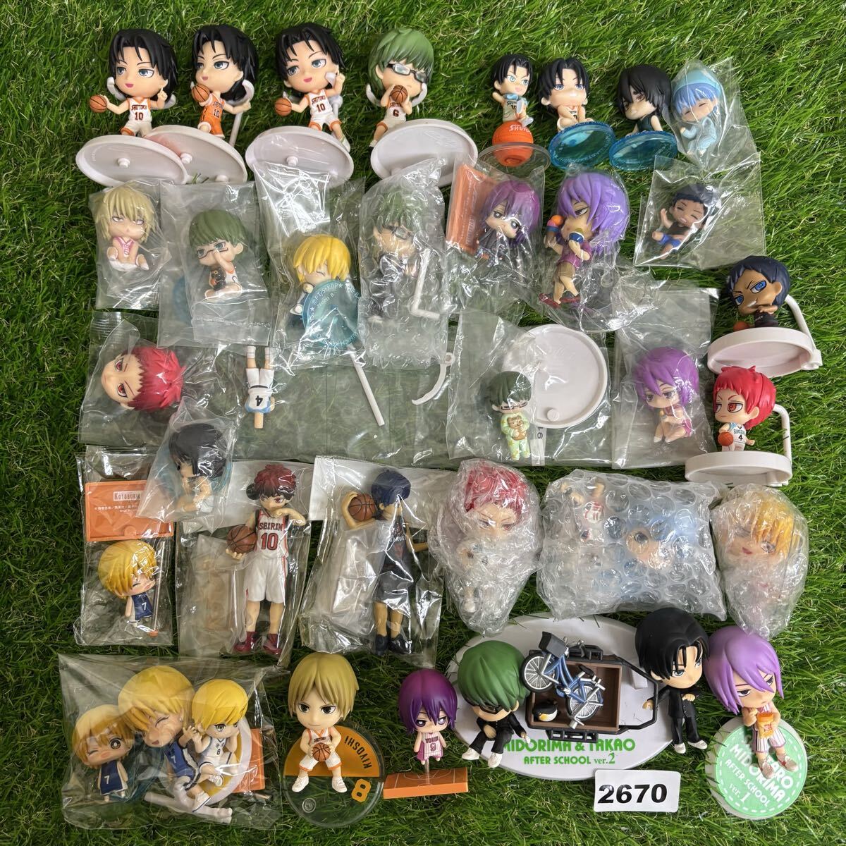 2670　黒子のバスケ グッズ まとめ売り セット 一番くじ 花宮真 宮地清志 高尾和成 黒子テツヤ 緑間真太郎 黄瀬涼太 紫原敦 他 フィギュア_画像1