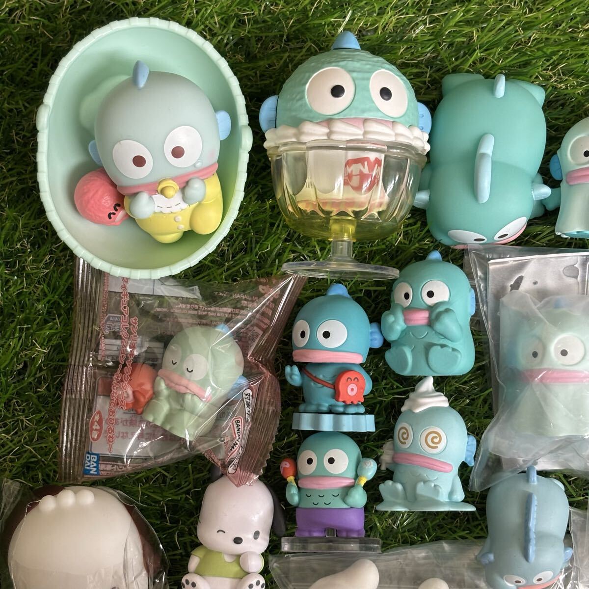 2813　サンリオ グッズ まとめ売り セット フィギュア マスコット ソフビ シナモロール ハンギョドン マイメロディ ハローキティ クロミ 他_画像2