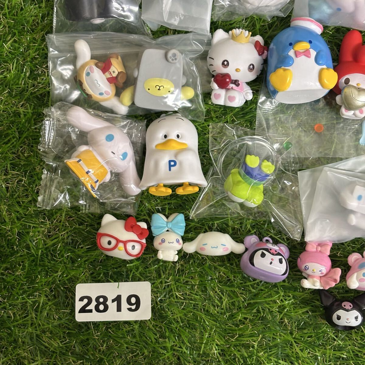 2819　サンリオ グッズ セット まとめ売り フィギュア ソフビ マスコット ハローキティ マイメロディ クロミ ポムポムプリン シナモロール_画像8