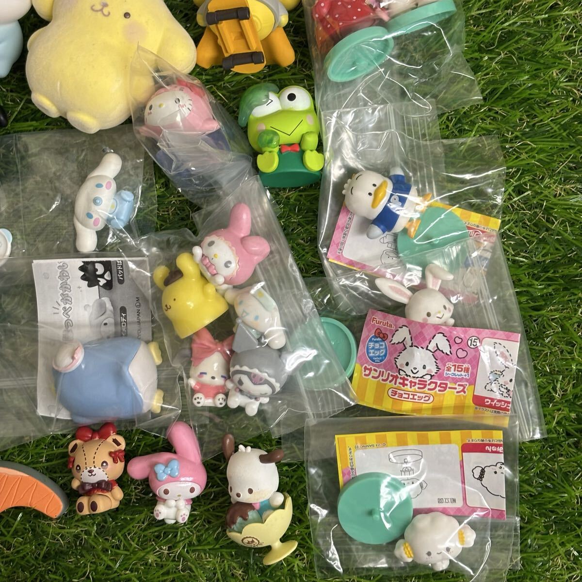 2819　サンリオ グッズ セット まとめ売り フィギュア ソフビ マスコット ハローキティ マイメロディ クロミ ポムポムプリン シナモロール_画像10