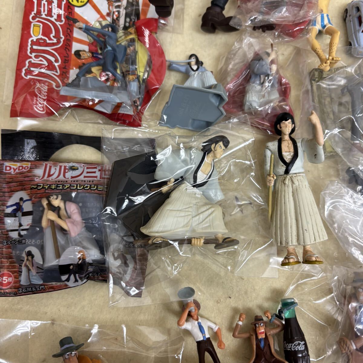 0018 ルパン3世　ボトルキャップ　次元大介　峰不二子　石川五ェ門　銭形警部　食玩まとめ売り ミニフィギュア ガチャガチャ グッズ_画像7