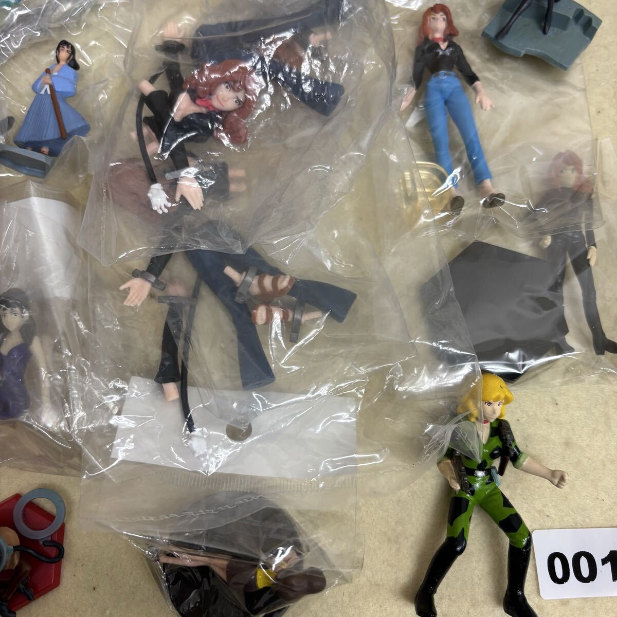 0018 ルパン3世　ボトルキャップ　次元大介　峰不二子　石川五ェ門　銭形警部　食玩まとめ売り ミニフィギュア ガチャガチャ グッズ_画像8