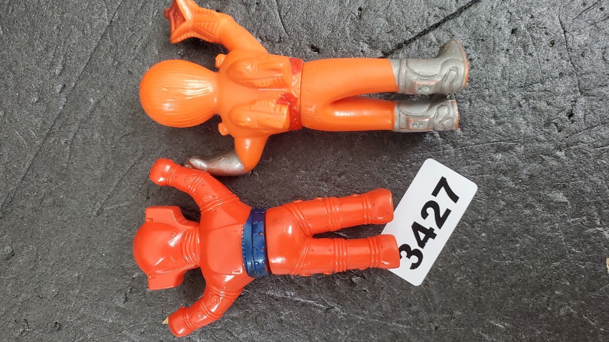 3427 当時物 中嶋製作所 ウルトラアクションボーイ アストロミュー5 ポピー レッドバロン まとめセット レトロ ビンテージ ソフビ_画像6