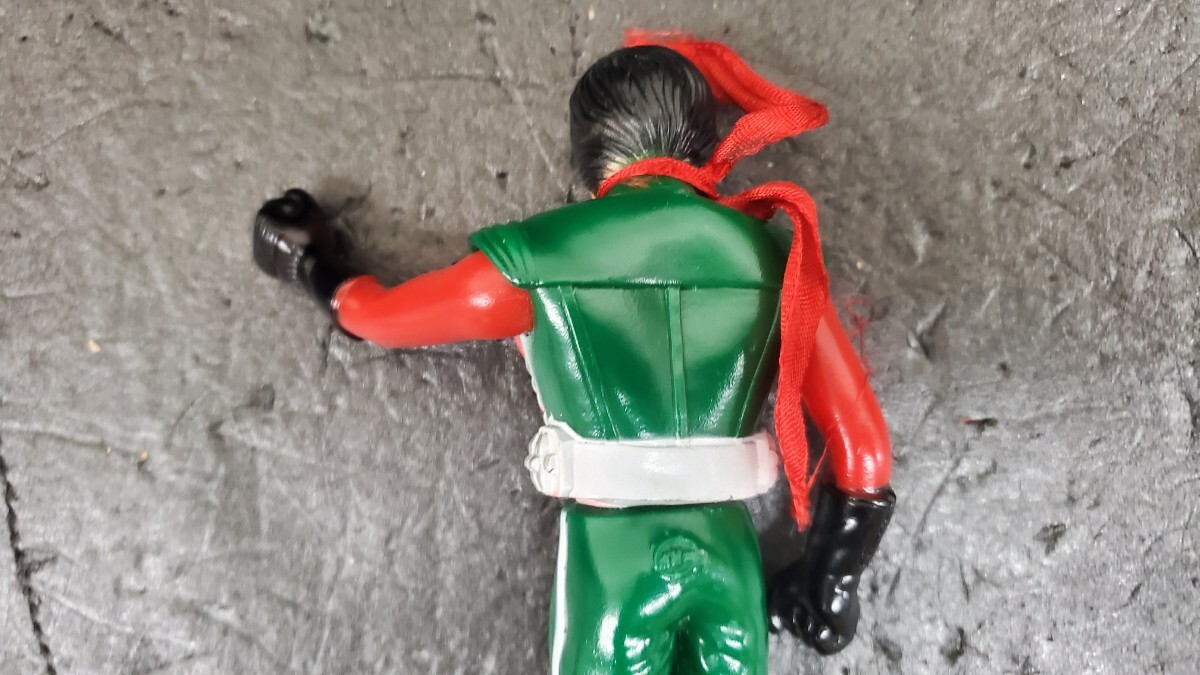 3412 ソフビ 当時物 仮面ライダー ポピー 昭和レトロ フィギュア 石森プロ 東映_画像6