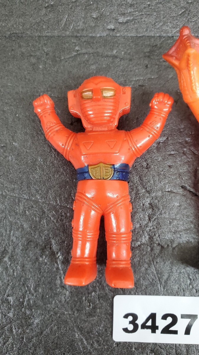 3427 当時物 中嶋製作所 ウルトラアクションボーイ アストロミュー5 ポピー レッドバロン まとめセット レトロ ビンテージ ソフビ_画像3