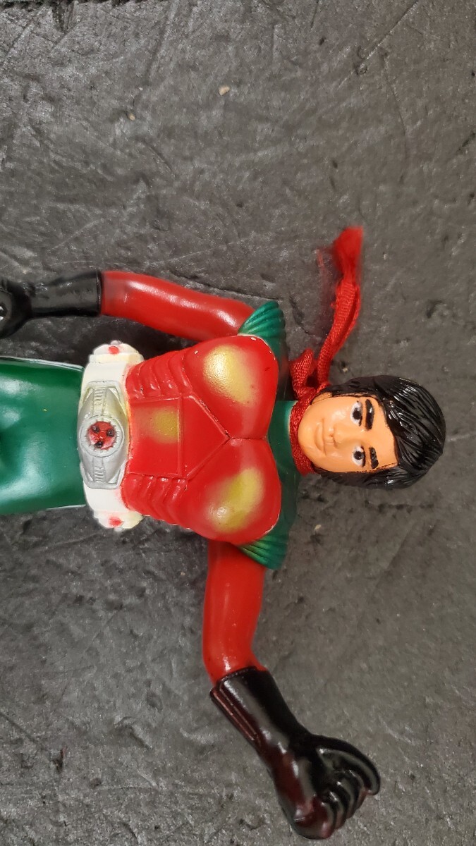 3412 ソフビ 当時物 仮面ライダー ポピー 昭和レトロ フィギュア 石森プロ 東映_画像4