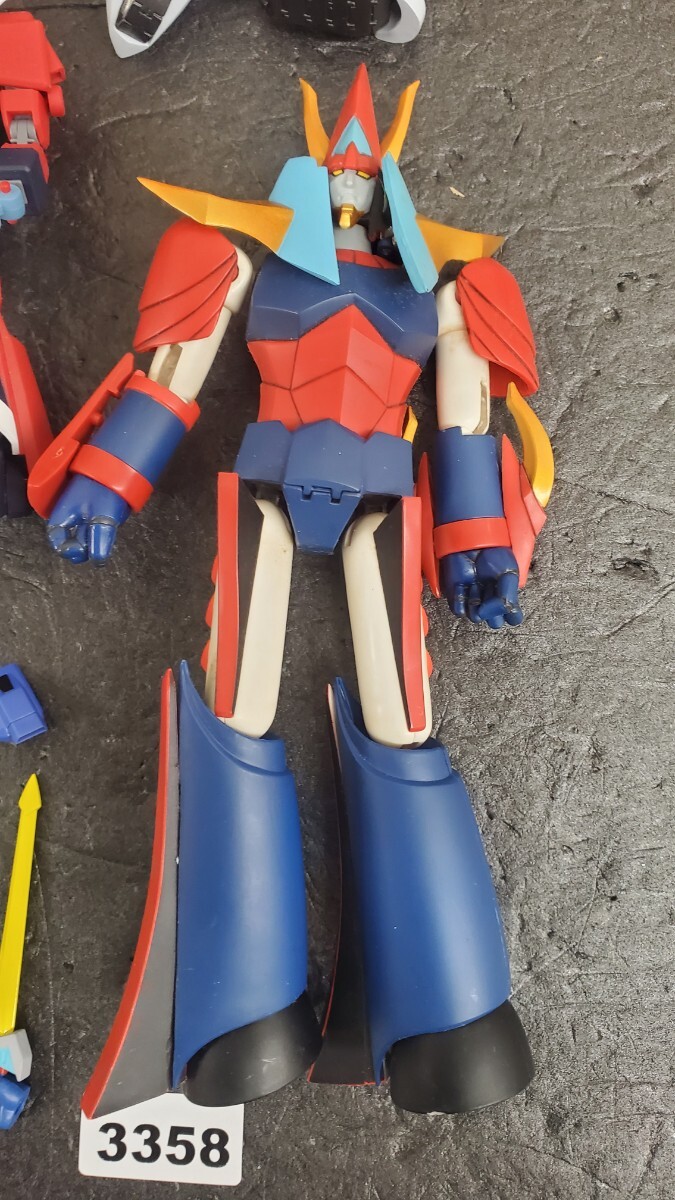 3358 フィギュアまとめセットライディーンバルディオスブライガーゲッターサスライガーなど 当時物 HGシリーズ ゲッターロボ ポピー_画像2