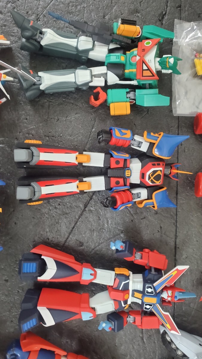 3358 フィギュアまとめセットライディーンバルディオスブライガーゲッターサスライガーなど 当時物 HGシリーズ ゲッターロボ ポピー_画像4