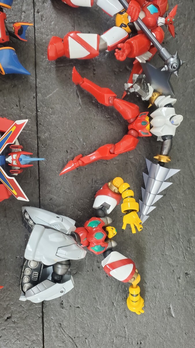 3358 フィギュアまとめセットライディーンバルディオスブライガーゲッターサスライガーなど 当時物 HGシリーズ ゲッターロボ ポピー_画像5