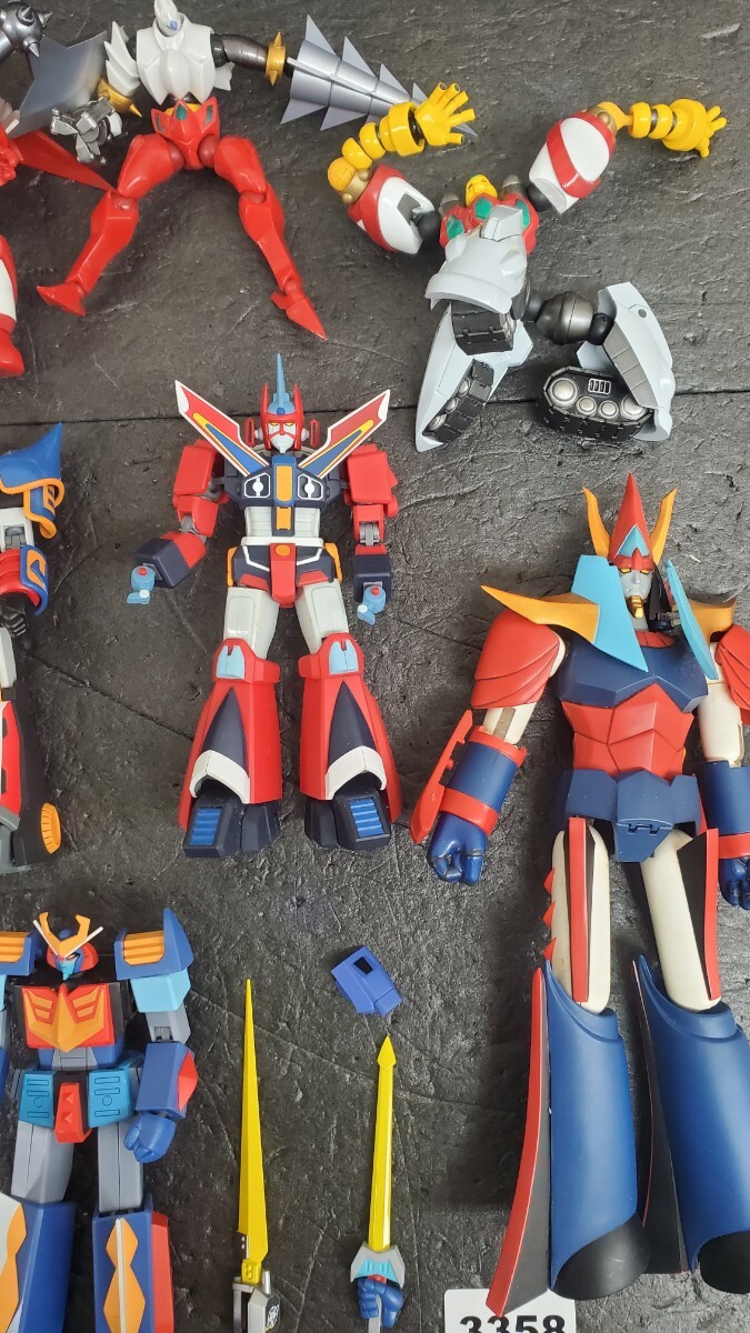 3358 フィギュアまとめセットライディーンバルディオスブライガーゲッターサスライガーなど 当時物 HGシリーズ ゲッターロボ ポピー_画像8