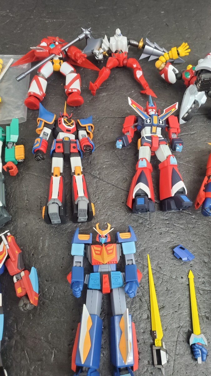 3358 フィギュアまとめセットライディーンバルディオスブライガーゲッターサスライガーなど 当時物 HGシリーズ ゲッターロボ ポピー_画像9