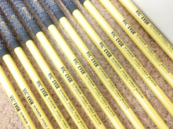 名器♪三浦技研 ミウラ MG CB-2001 SW-57B SW-57A FORGED / 3～9.P.A.S.S アイアン 11本 カーボンシャフト VIC’EVER FLEX-? 中古品♪Y0502_画像8