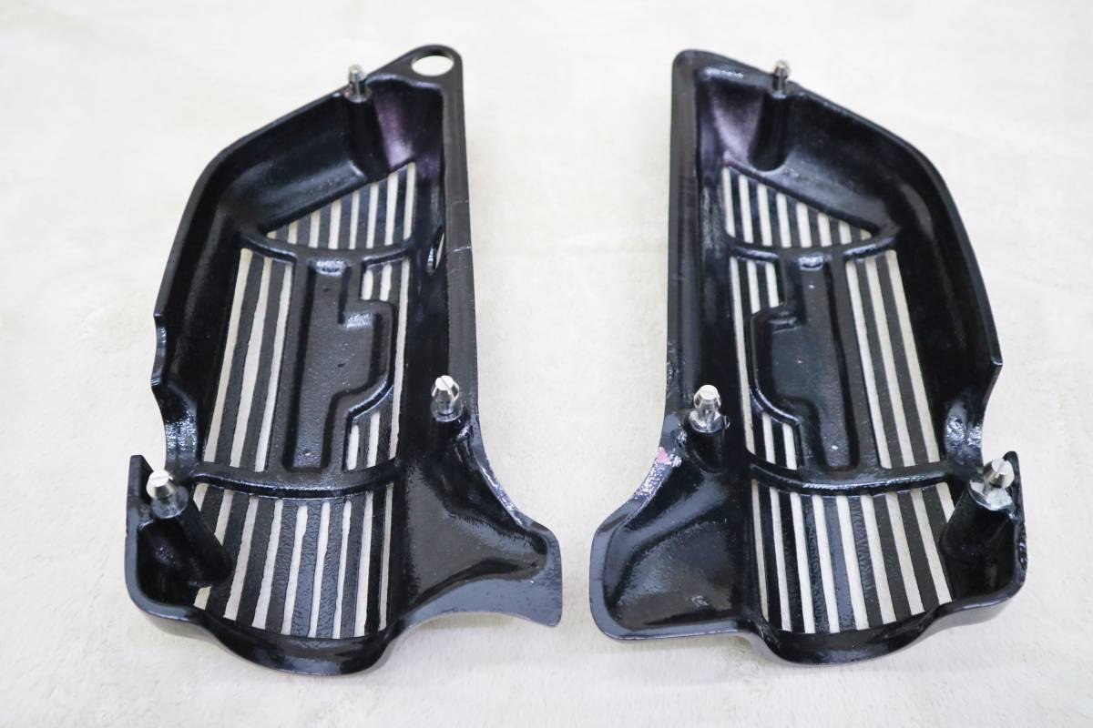 Z アルフィン サイドカバー 黒 900エンブレム / アルミ製:Z1 Z2 Z750RS Z900 ブラック BEETキジマ アルミ フィン _画像3