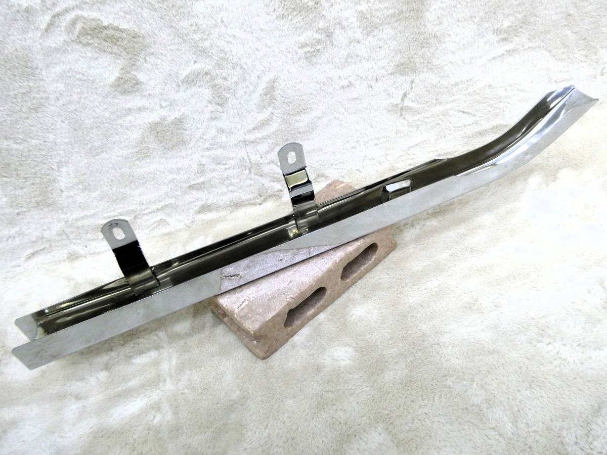 Z1 Z2 メッキ カスタム チェーンカバー /チェーンケース サイドカバー Z900 Z750RS カワサキ 当時仕様 _画像3