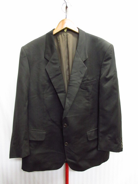 クリスチャンディオール ムッシュ 90sヴィンテージ テーラードジャケット メンズL BE6 ブレザー 茶 ブラウン系 スーツ ビジネス 11074_画像1